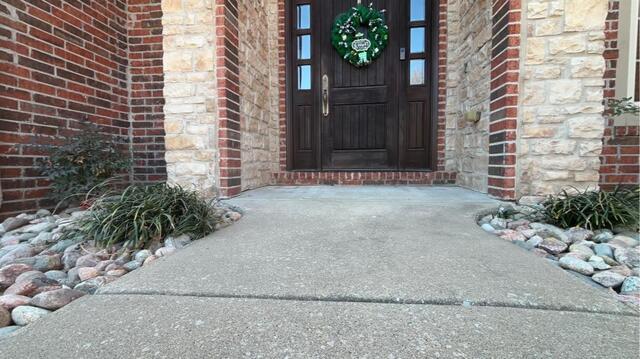 Lifting and Stabilizing concrete porch