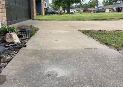 Sidewalk repair in Rogers, AR