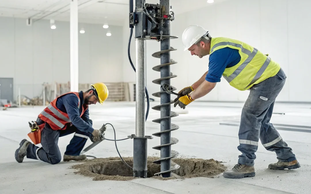 Helical Pier Installation: A Step-by-Step Guide