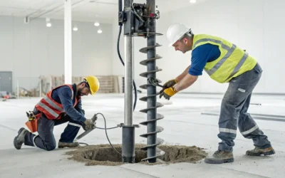 Helical Pier Installation: A Step-by-Step Guide