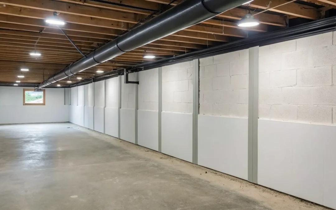 A Homeowner’s Guide to Bowing Basement Wall Repair