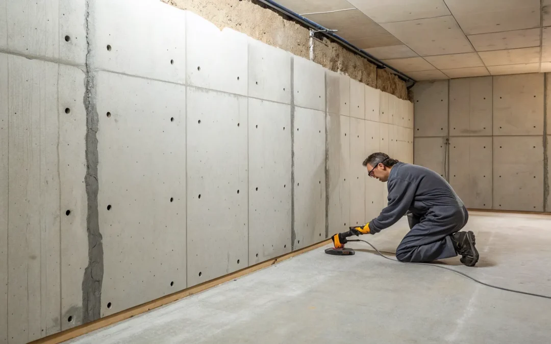 How to Repair a Leaky Basement Wall From the Inside