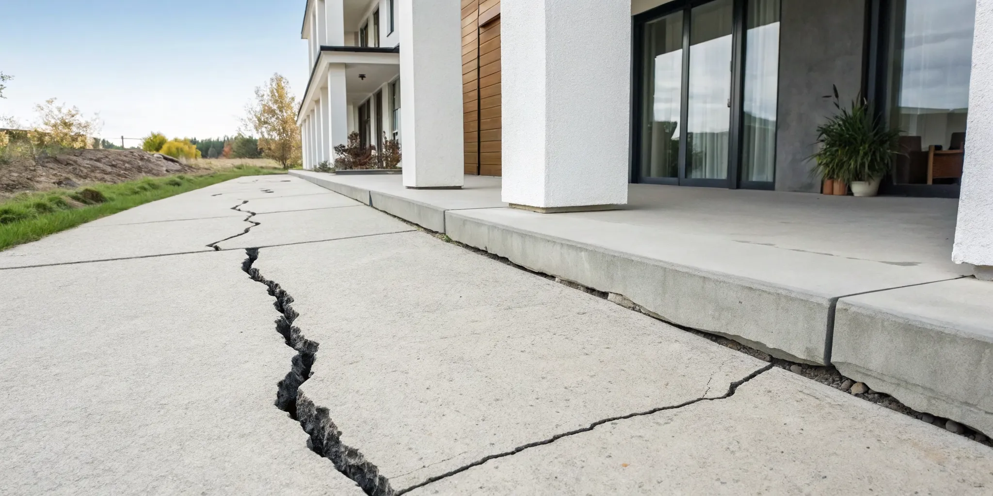 vertical-foundation-cracks-vs-horizontal-which-is-worse-349983 Vertical vs horizontal cracks in a home's concrete foundation.