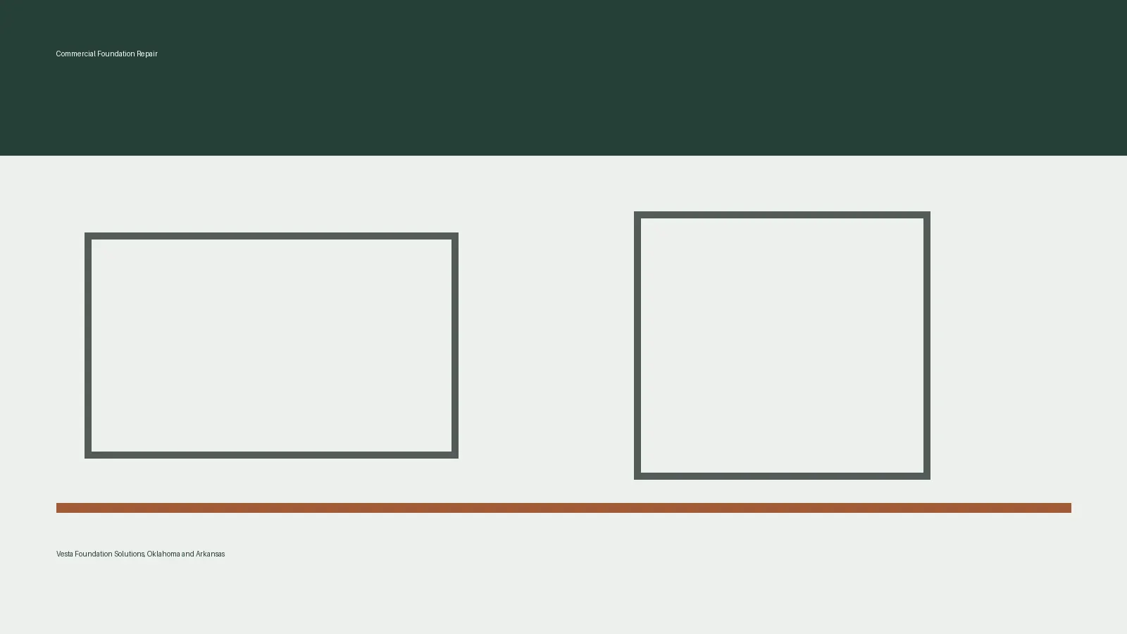 Commercial foundation repair planning for an Oklahoma business property